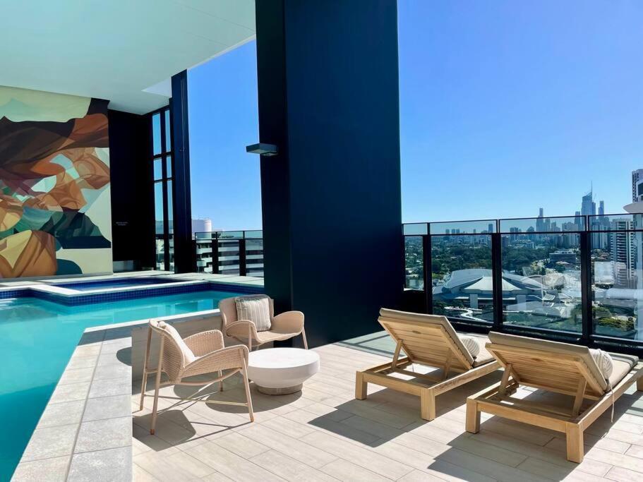 Luxury Stunning Riverview 1 Bedroom Apt 479F Gold Coast Esterno foto